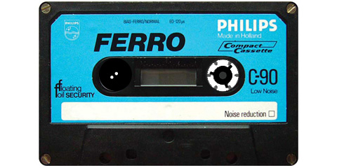 Tape philips c90 stop